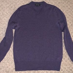 Banana Republic V-neck sweater - purple